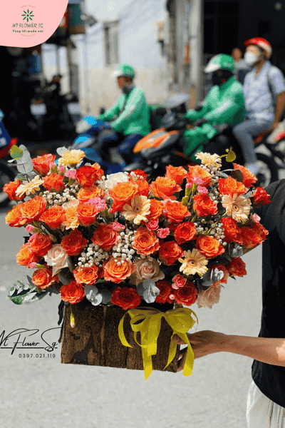 Hoa Trang Trí Lễ Khai Giảng